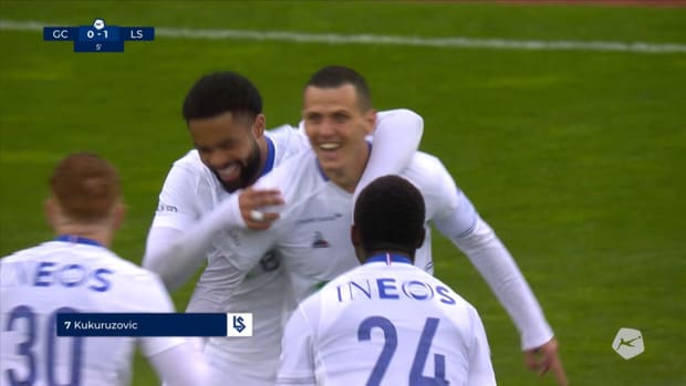 Unstoppable free-kick by Lausanne in Switzerland